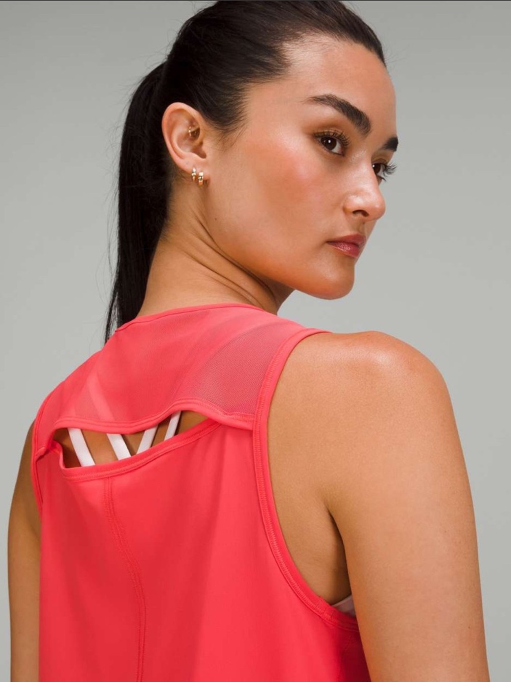 lululemon athletica. Sculpt Tank Top - Pale Raspberry. Size 4. Never worn.